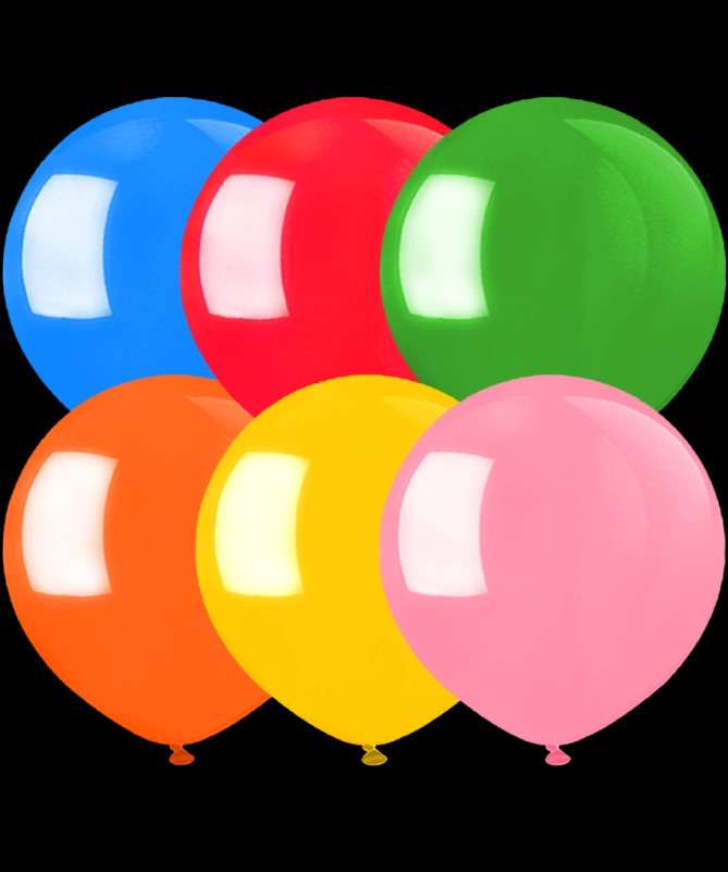 17 inch Latex Balloons unprinted