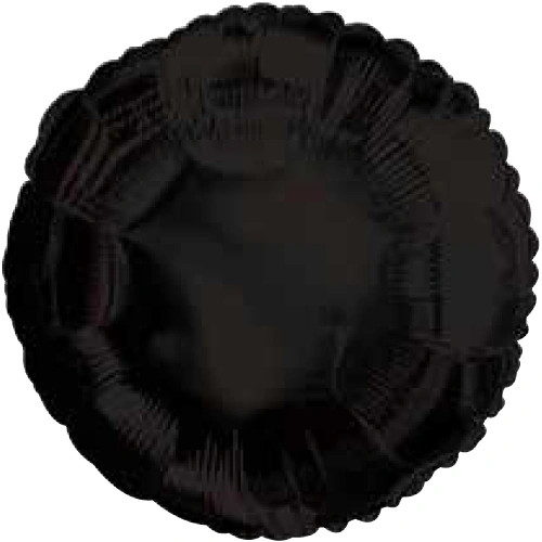Black Mylar Balloon.