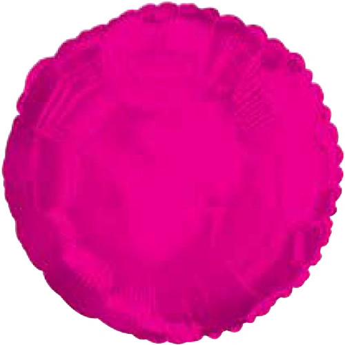 Hot Pink Mylar Balloon.