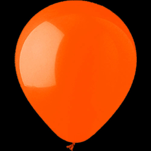 Mandarin Orange Color Balloon.