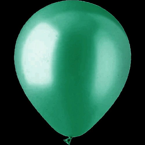 Metallic Green Balloon.