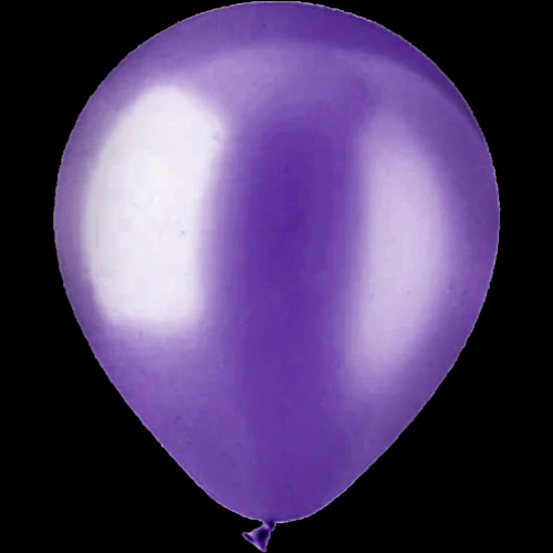 Metallic Purple Balloon.