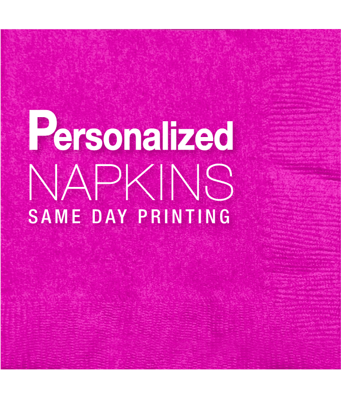 personalized napkins