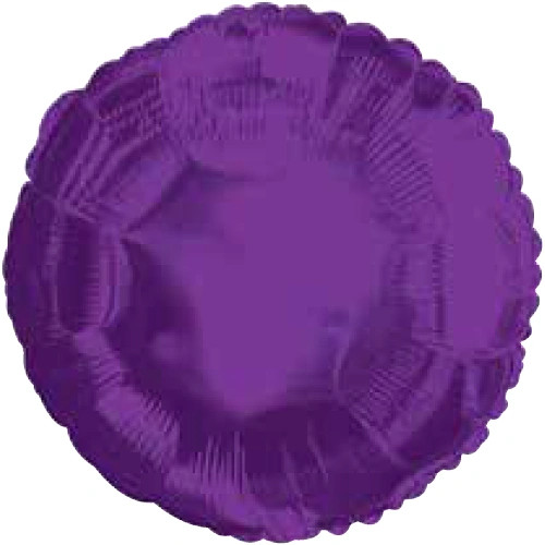 Quartz Purple Mylar Balloon.