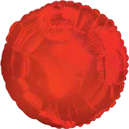 Red Mylar Balloon.