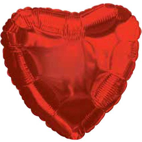 Heart Shaped Red Balloon.