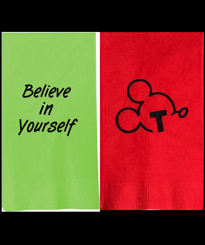 Custom Guest Towels.